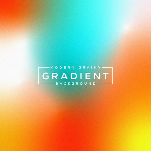 Gradiënt achtergrond met graan textuur minimalistisch ontwerp