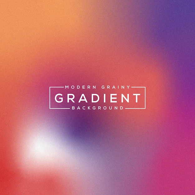 Gradiënt achtergrond met graan textuur minimalistisch ontwerp