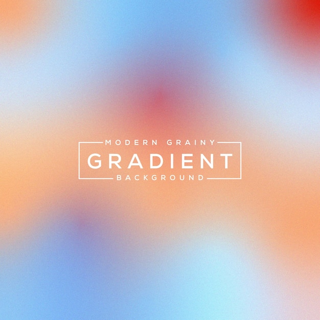 Gradiënt achtergrond met graan textuur minimalistisch ontwerp