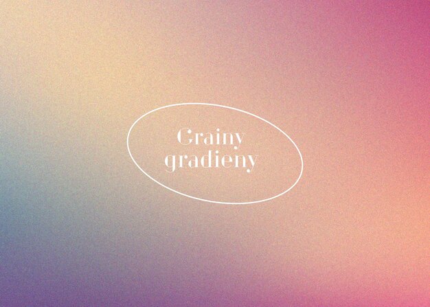 Gradiënt achtergrond met graan textuur minimalistisch ontwerp