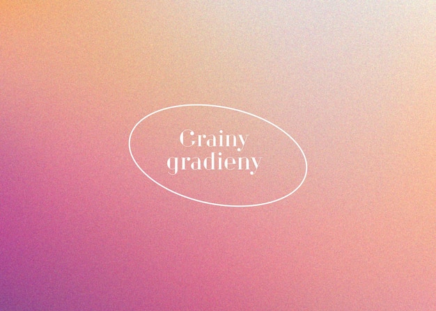 Gradiënt achtergrond met graan textuur minimalistisch ontwerp