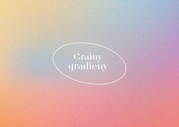 Gradiënt achtergrond met graan textuur minimalistisch ontwerp