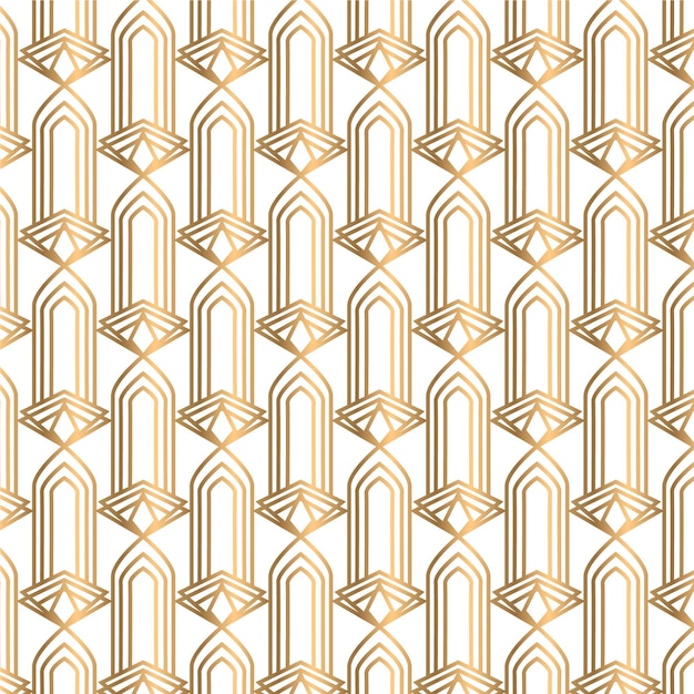 Design pattern art deco gradiente