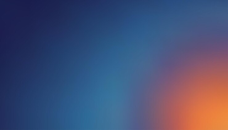 Vector gradient background blue and orange 0