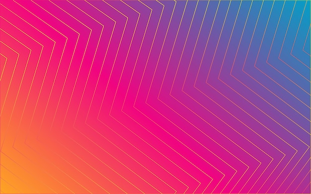 Gradient Background line pink orange