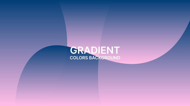 Vector gradient background template