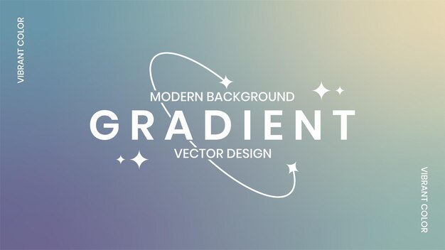 gradient background with modern design inscribed design