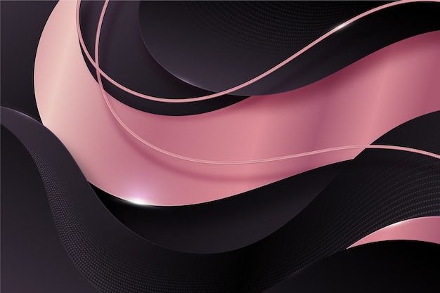 Gradient black and rose gold background