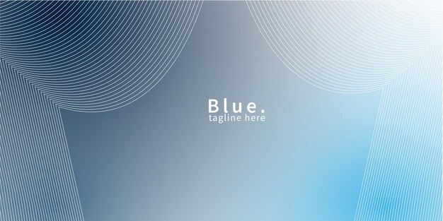 Gradiënt blauwe lijn achtergrond