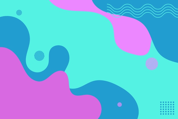 Gradiënt Blob Abstracte achtergrond