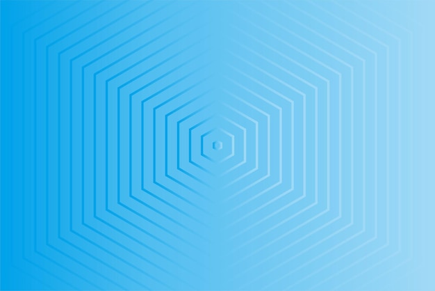 Gradient blue background with hexagonal watermark