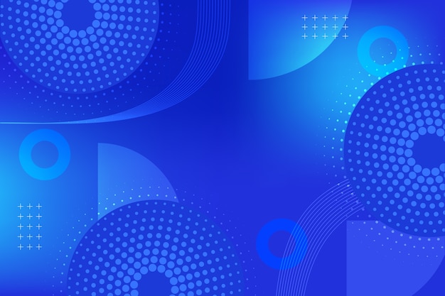 Vector gradient blue background