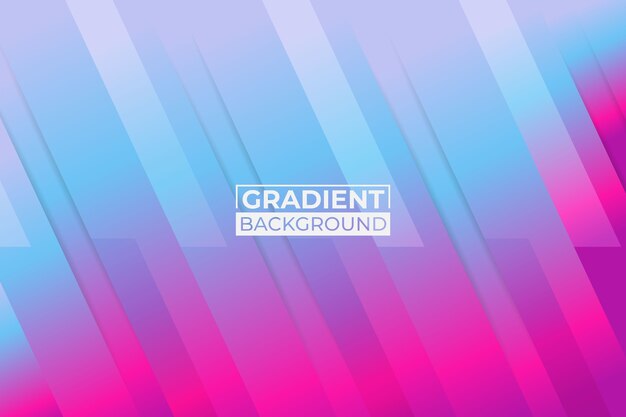 Vector gradient blue and pink background