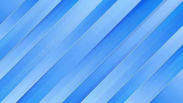 Gradient blue shiny sports modern abstract background with motion effect premium vector