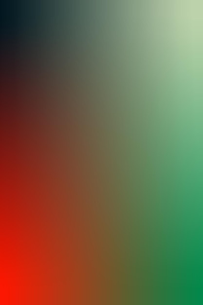 Gradient, blurred black, red orange, emerald green, seafoam green gradient wallpaper background