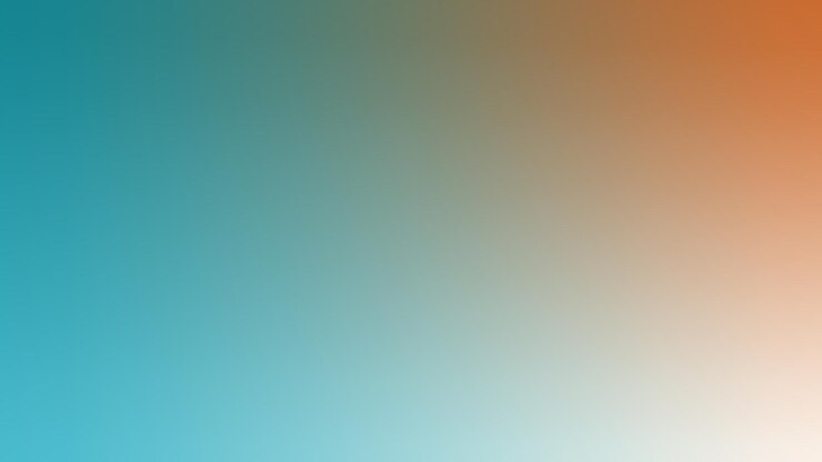 Vector gradient, blurred cream, desert sun, turquoise, teal green gradient wallpaper background