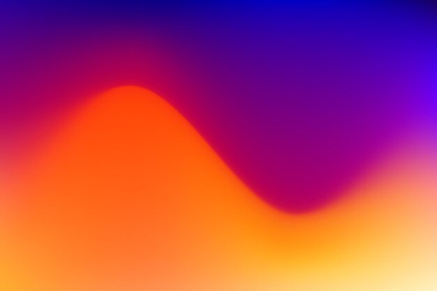 Vector gradient blurred red vibrant background