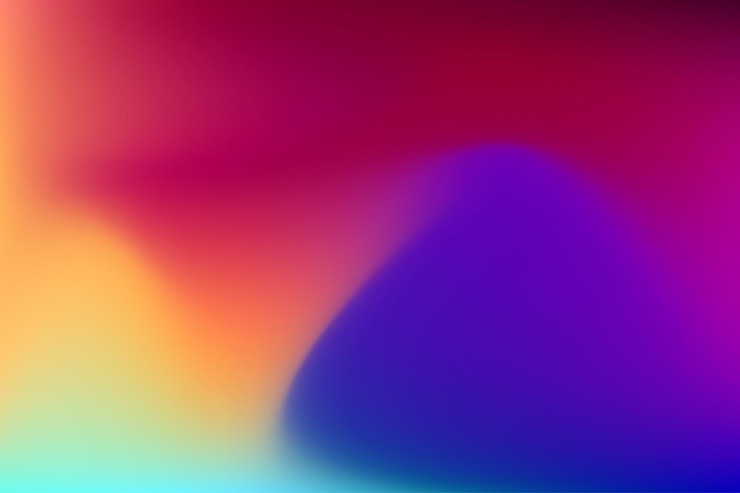 Vector gradient blurred vibrant graphics