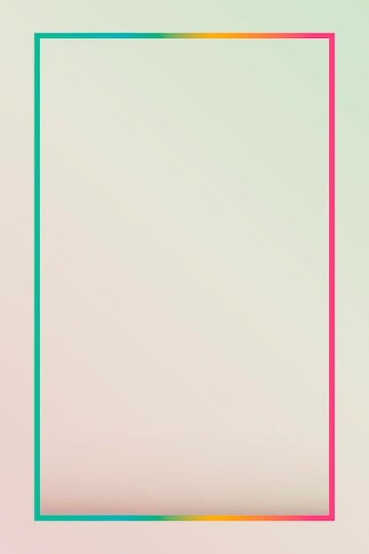 Vector gradient border background vector