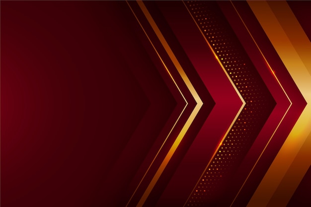 Vector gradient burgundy and gold background