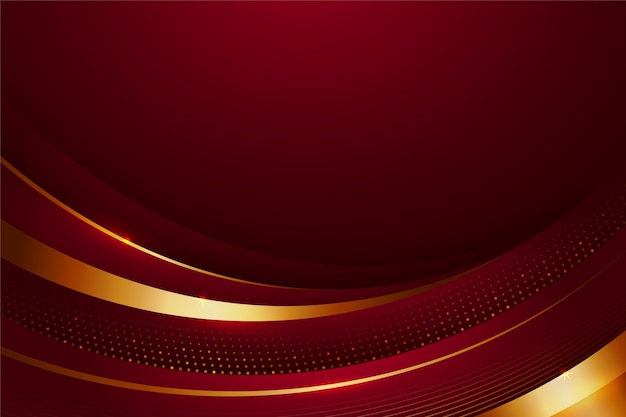 Vector gradient burgundy and gold  background