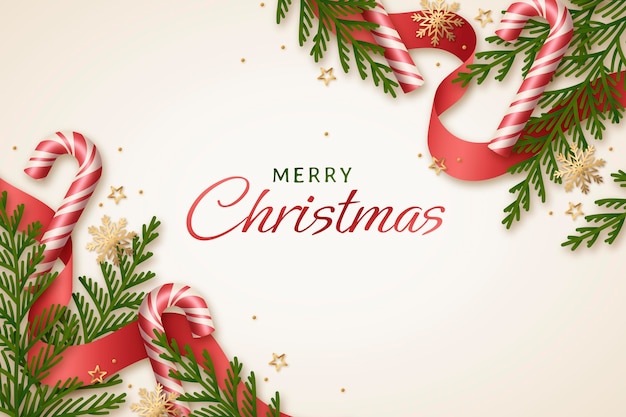 グラディエントのクリスマスの背景