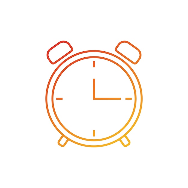 Gradient Clock Icon