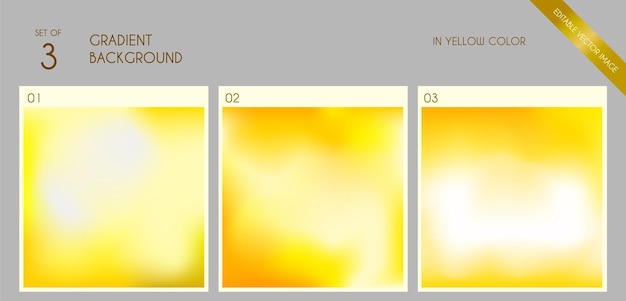 Gradient color background yellow bright