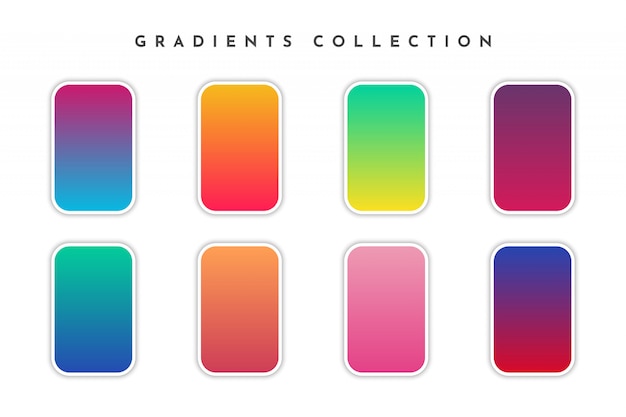 Gradient color collection