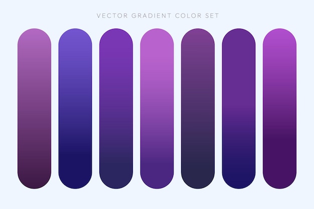 Gradient color set elements