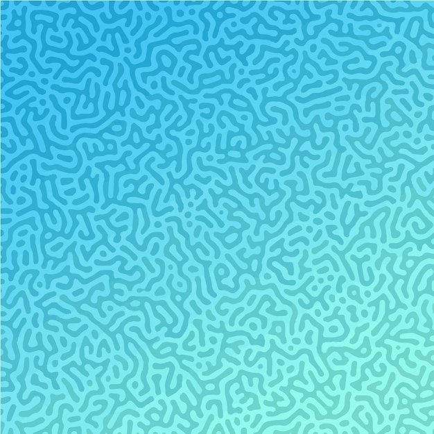 Gradient color turing pattern background