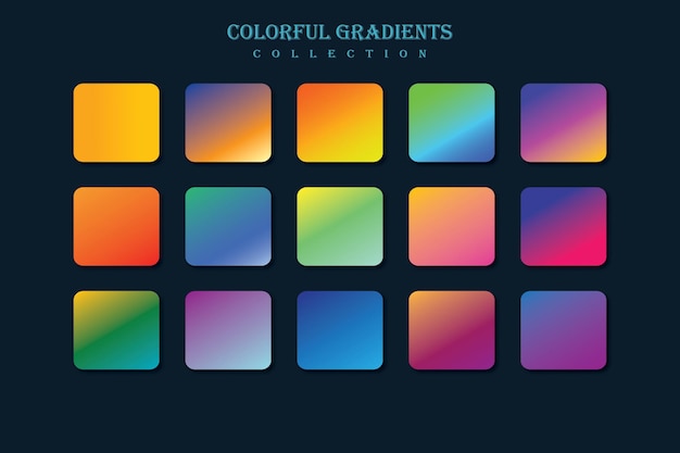 Vector gradient color