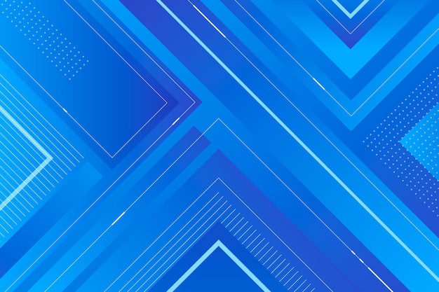 Vector gradient colored background with geometrical shapes