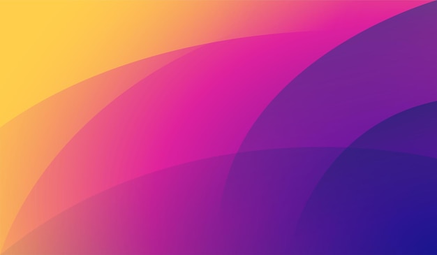 Gradient colorful wave purple background modern abstract