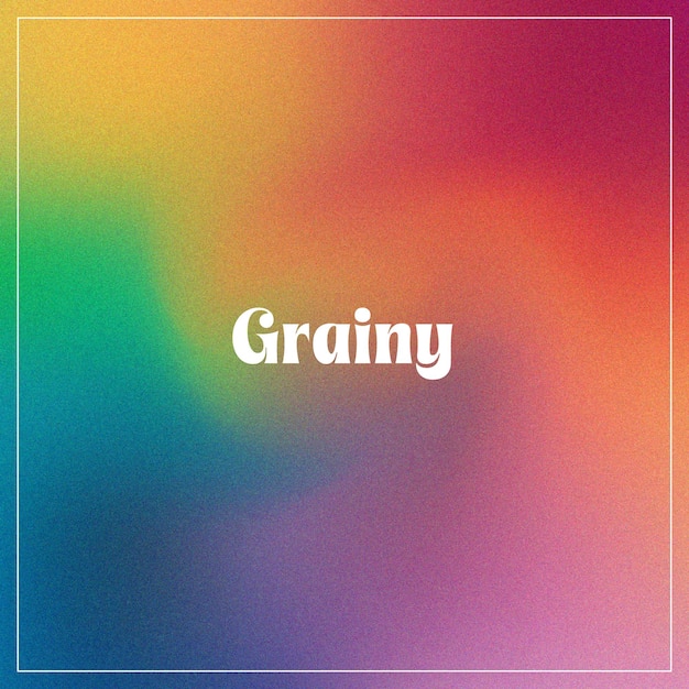 Vector gradient colourful gradient grainy background