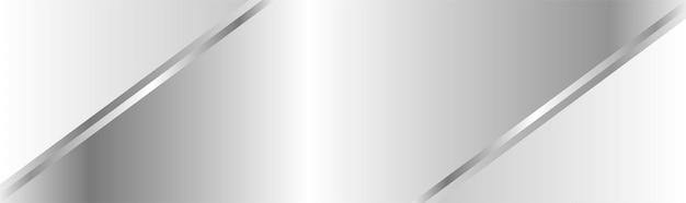 Gradiënt Cover Achtergrondbannerontwerp met Zilveren Hoek Vectorillustratie