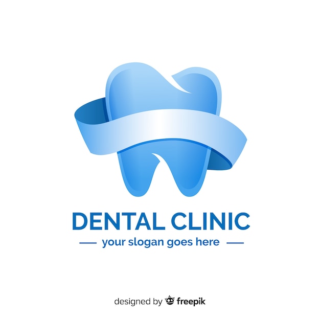 Logo clinica dentale gradiente