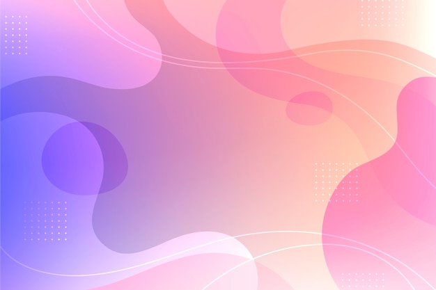 Gradient design of abstract background