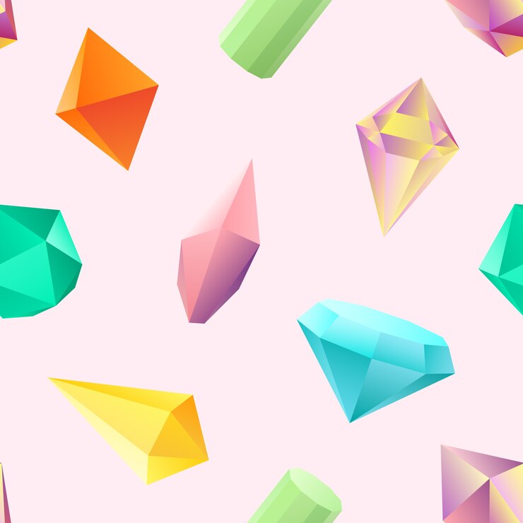Vector gradient diamond  pattern