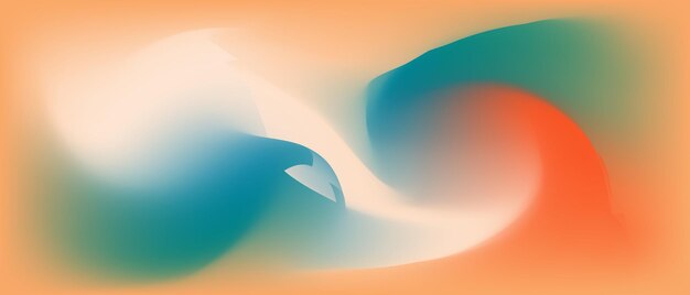 Vector gradient dynamic background with abstract swirl