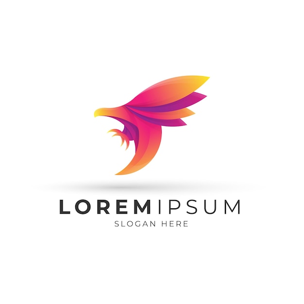 gradient eagle logo