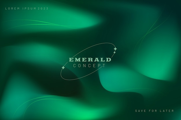 Gradient emerald   background