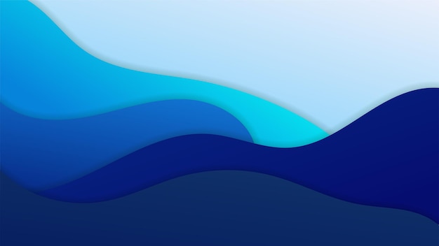 Gradiente fluido blu colorato astratto disegno geometrico dello sfondo