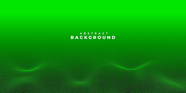 Gradient futuristic background with green colour connection concept landing page new design