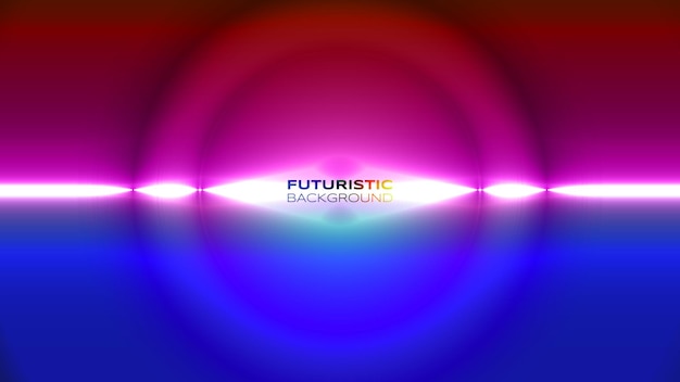 Vector gradiënt futuristische banner retro hybride loft levendig terug naar de toekomstige thema-achtergrond