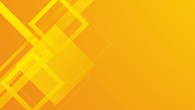 Gradiënt gele en oranje geometrische vormen achtergrond