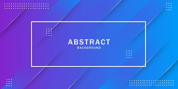 Gradient geometric background shape with light line