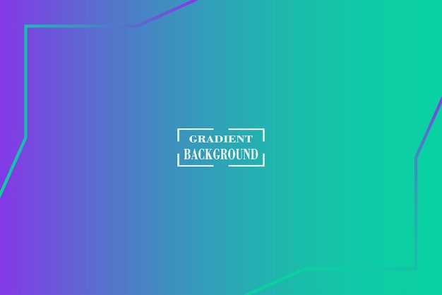 Gradient Geometric Background Template Design