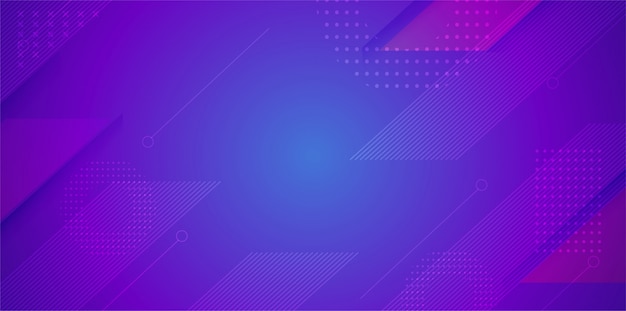 Gradient Geometric Shape Background
