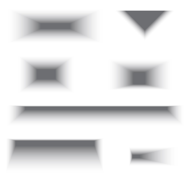 Gradiënt geometrische vormen Zwart-wit ontwerp Abstract vectorpatroon Optische illusie